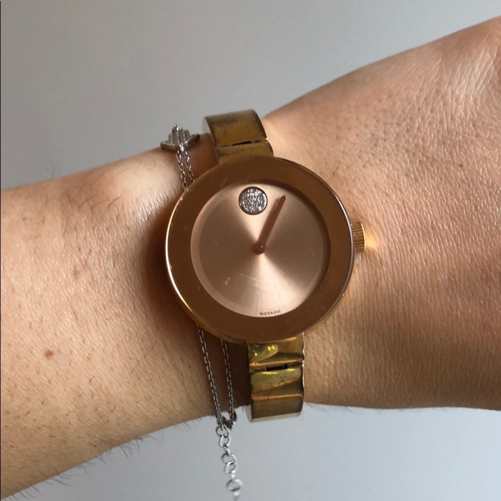 $ 140 obo Movado watch used- needs battery